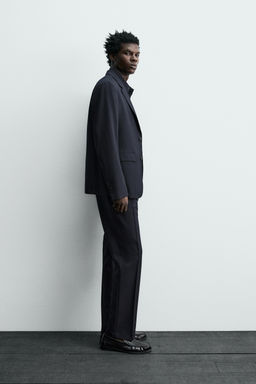 100% WOOL SUIT TROUSERS - Zara фото 3