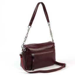 Женская кожаная сумка 1638-С Вайн