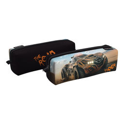 Пенал мягкий ErichKrause "Квадро. Road Beast", 210*70 (62868) полиэстер