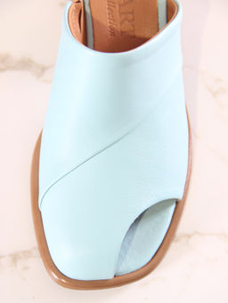 Сабо 5300.23663be.Мята+коричневый