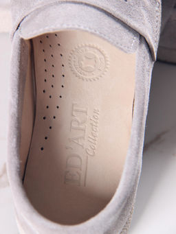 Лоферы EDART 177.1607 be. каменный замша фото 17