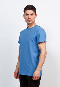 Футболка мужская короткий рукав GREG TS521 (джинс)  фото 7