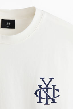 Camiseta con estampado Loose Fit - H&m фото 16