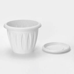 Горшок для растений Фелиция мрамор 10,4л Д320 с под. С106М - Martika фото 3