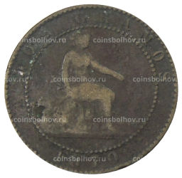 2 сентимо 1870 года Испания