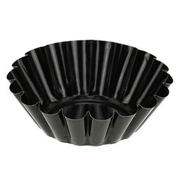 Форма для кексиков с тефлоновым покрытием набор 18 штук: д4,5см h1,7см - 6 штук; д7см h2см - 6 штук; д8см h2,5см -6 штук, в блистере (Китай)