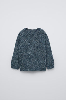 BLENDED KNIT SWEATER