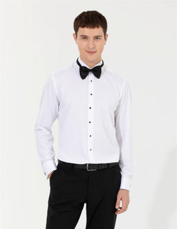 Beyaz Slim Fit Smokin G_mlek - Pierre cardin фото 2