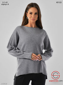 Женская тёплая кофта с пуговицами - Bruno фото 6