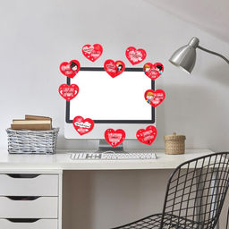 Набор комплиментов-пожеланий 10 причин моей любви, 10 шт.,11.4?14.5 см - Страна карнавалия фото 3