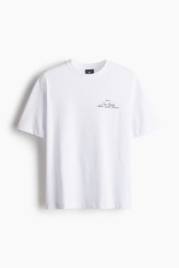 Camiseta con motivo estampado Loose Fit - H&m фото 5
