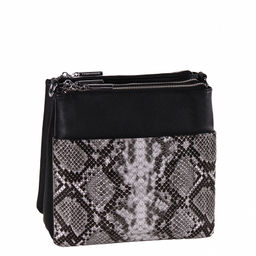 Сумка 9875-4-6 black gray Polina&Eiterou