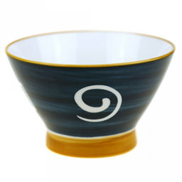 5-й элемент Салатник фарфоровый 420мл, д12,7х7,7см, с деколью, отводка (Китай)