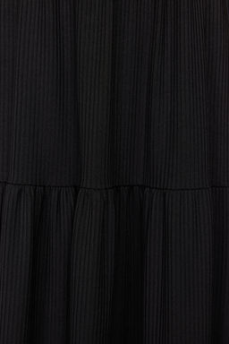 TRENDYOLMILLA Mor Cicek Desenli V Yaka Kolsuz A-Line Maxi Orme Elbise TWOSS22EL1588 фото 14