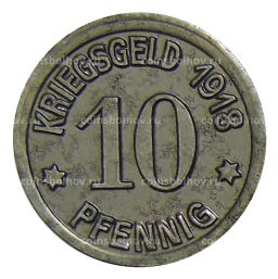10 пфеннигов 1918 года Германия  Нотгельд Кобленц