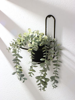 Подвес для кашпо Одиночка, d=16 см, настенный, золотистый - Simaland фото 3