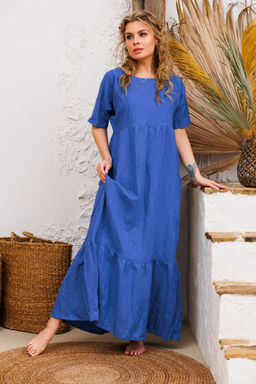 Платье AMORI 9735 яркий василек