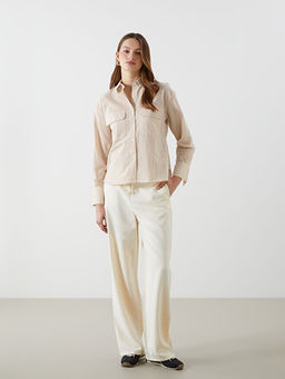 Beli Lastikli Geni? Pa?a Kad?n Pantolon