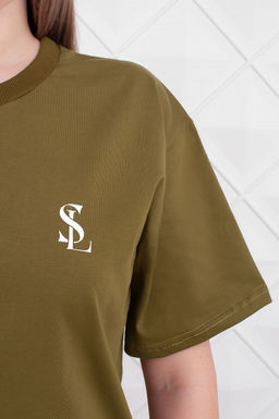 Арт. 2363 Костюм с брюками женский 50-58 (5 шт) Цвет:верх-зеленый кофе, низ-зеленый кофе - Калинка фото 9