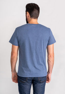 Футболка мужская короткий рукав GREG G145-RM-6012 (джинс м.)  фото 3