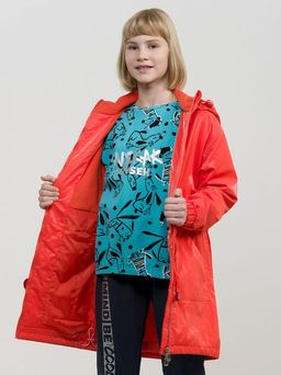 PELICAN, плащ для девочек, Красный фото 13