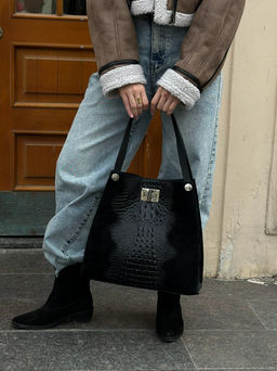 Сумка женская из телячьей кожи