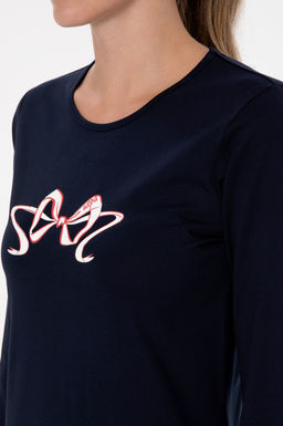Kad_n Lacivert Pijama Tak_m_ Sepette S_rpriz _ndirim - U.s. polo assn фото 7