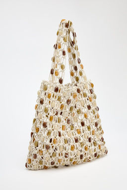 BEADED TOTE BAG - Zara фото 4