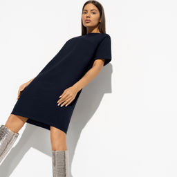 Платье тёмно-синее Сделай комплимент (new) - Charutti фото 6