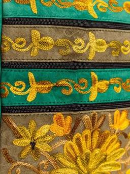 Сумка замшевая в ассортименте через плечо1107/40 - Ганг фото 2