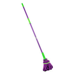 Швабра с отжимом, с насадкой из микрофибры, 113см, 2 цвета, 444-141