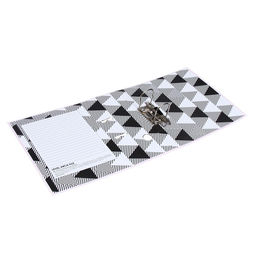 Пaпкa-регистратор А4 75мм Calligrata ламинированная, светлая сирень  фото 6