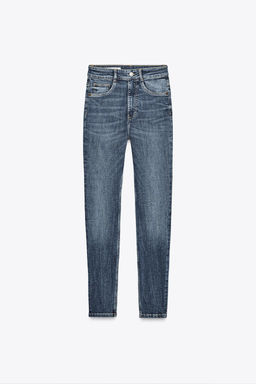 TRF SCULPT HIGH-WAIST JEANS - Zara фото 8
