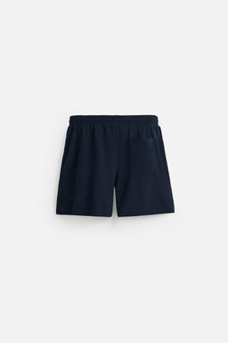 TEXTURED RELAXED FIT BERMUDA SHORTS - Zara фото 7