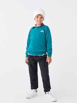 Rahat Kal?p Erkek ?ocuk Jogger Kargo Pantolon