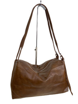 Женская сумка из искусственной кожи, цвет коричневый