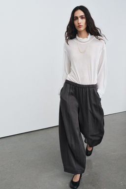 ZW COLLECTION BARREL TROUSERS