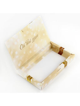 Цена за 5 шт. Коробка для шоколада с местом для денег «От всей души», 20 х 2 х 12 см