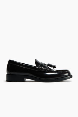 Mocasines penny con borlas
