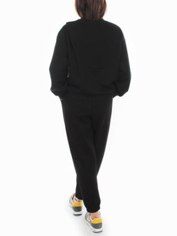 3404/3405 BLACK Костюм спортивный женский (95% хлопок, 5% эластан)