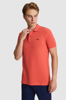 Erkek Kremit Regular Fit Polo Yaka Basic Ti__rt - U.s. polo assn фото 3