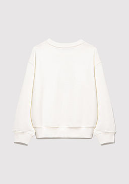 Cool Kids Bask?l? Ekru Sweatshirt - Mavi фото 2