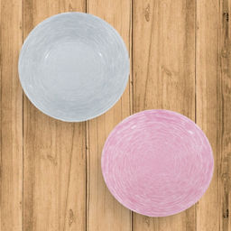 Набор столовый 18 предметов BRUSHMANIA PINK & GRANIT