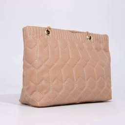 Сумка-шопер на молнии, цвет бежевый - Simaland фото 5