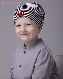 256 Ш Монстрик Колпак для мальчика (50-52)