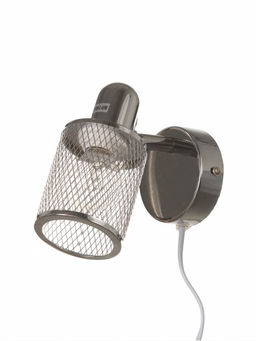 Бра настенное BayerLux «Анрия», 1хЕ14, 40 Вт, хром, 14×8×12 см