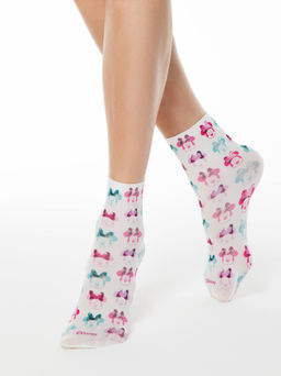 Цена за 2 пары. Носки женские CONTE Носки с яркими принтами любимых героев Disney 70