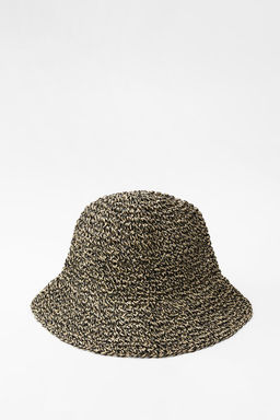 CONTRAST BUCKET HAT - Zara фото 7