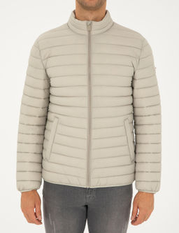 Bej Kapitone Spor Mont - Pierre cardin фото 7