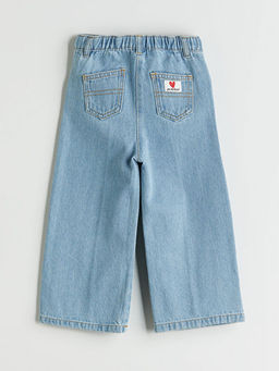 Beli Ayarlanabilir K?z ?ocuk Jean Pantolon